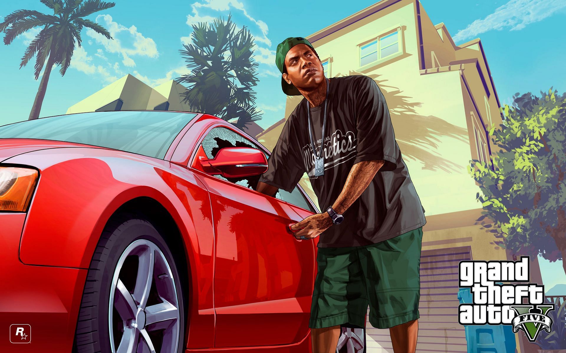 Lamar Davis' official artwork (Image via Rockstar Games)